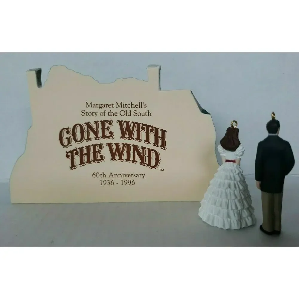 1996‎ Hallmark Keepsake Ornaments Gone with the Wind 3 Piece Set U17